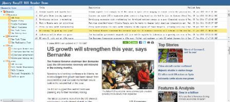 轻松学习jQuery插件EasyUI EasyUI创建RSS Feed阅读器