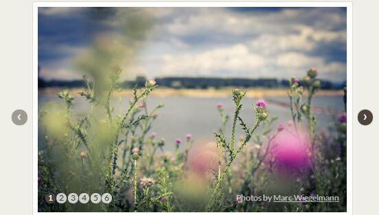 超漂亮的jQuery图片轮播特效