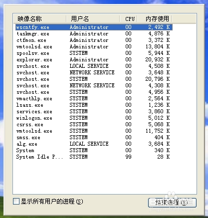 windows 任务管理器窗口顶部无菜单栏且无法关闭重启无效